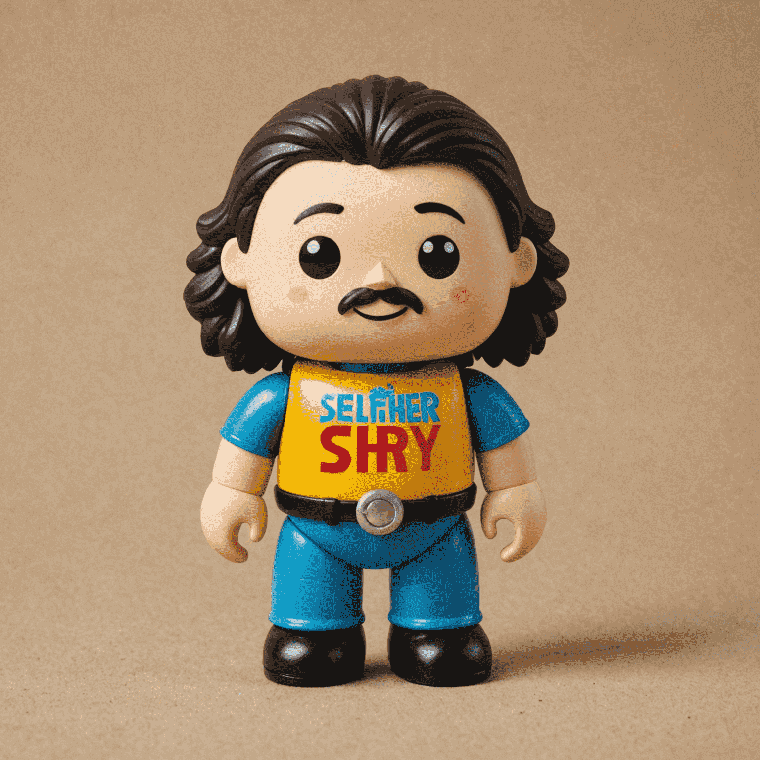 Selfherdjy logo - A stylized toy figure with 'Selfherdjy' text