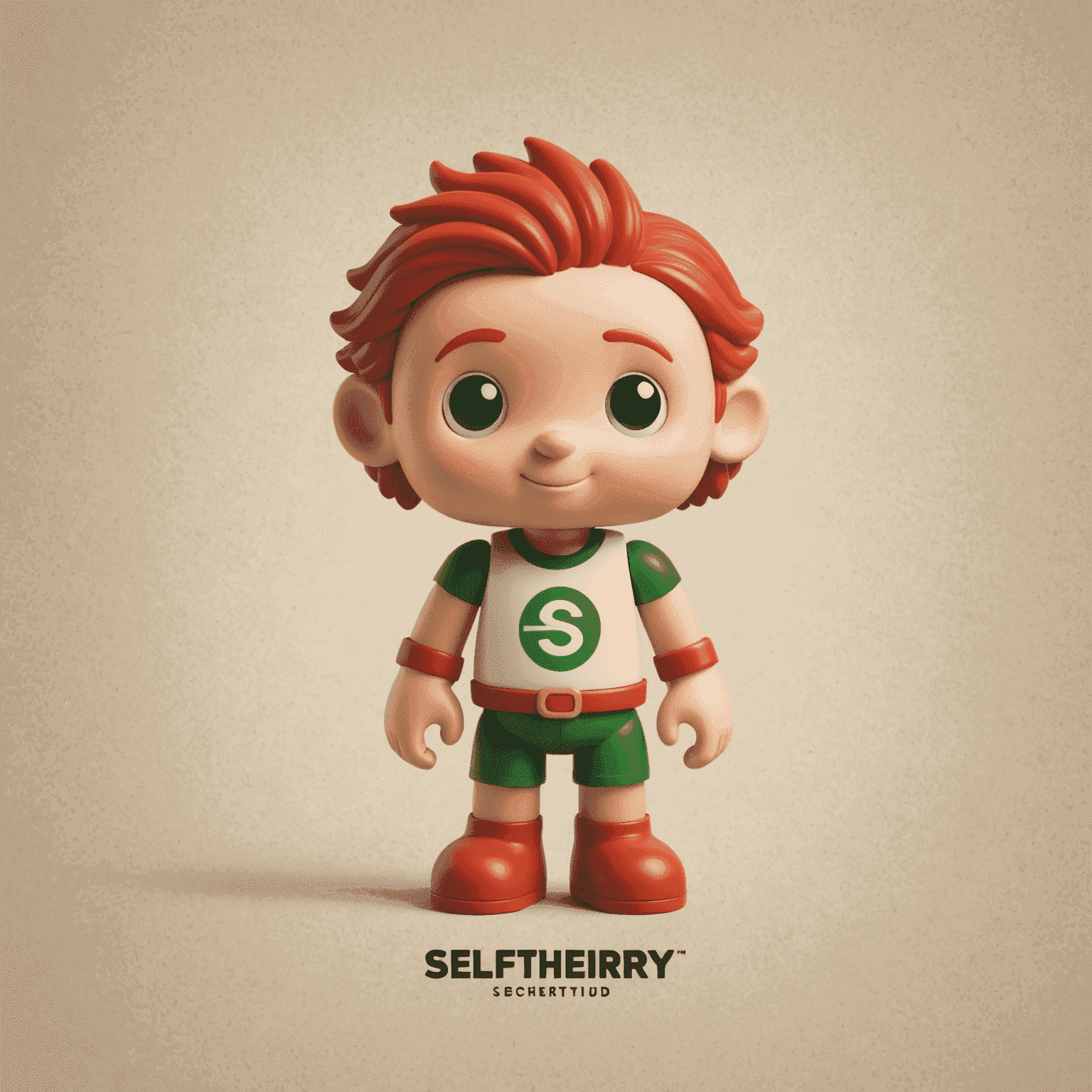 Selfherdjy logo - A stylized toy figure with 'Selfherdjy' text